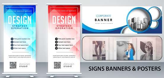 Signs Banners & Posters